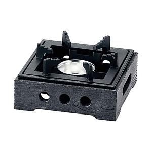 マイン アルミ民芸こんろ B-1 黒 M11-504 ＜QMV1202＞ | MYne