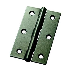 フジテック フジテック　カラー丁番　袋入り（２枚）・厚口７６ｍｍ・ブラウン   B-11054 | 