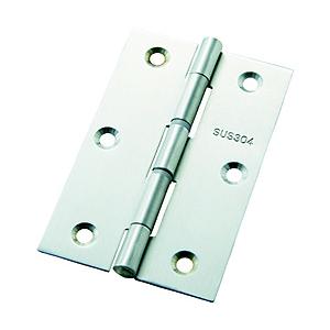 フジテック フジテック　ステンレス丁番（ＳＵＳ３０４）　袋入（２枚）・中厚７６ｍｍ   B-11305 | 