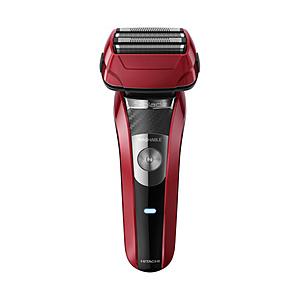 HITACHI(日立) メンズシェーバー[国内・海外対応] S-blade(エスブレード) レッド RMH-F470B-R ［4枚刃 /AC100V-240V］ [振込不可] | 日立