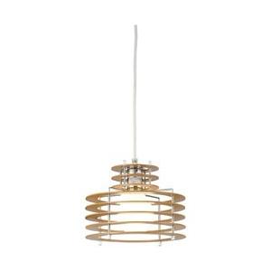 長澤ライティング ペンダントライト 「木製リングス」　8S-NA ナチュラル 【864】 | 