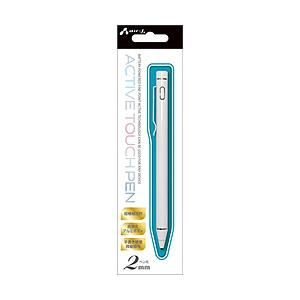 エアージェイ 〔タッチペン：USB-A充電式/静電式〕アクティブタッチペン  WH ATP-DX3 | 