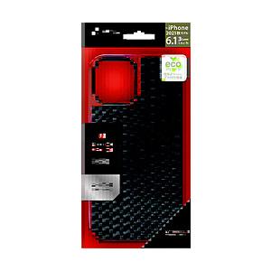 エアージェイ iPhone2021　6.1inch　3眼 耐衝撃背面ケース RD 【852】 | 