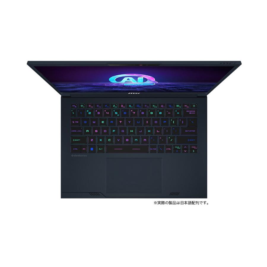 MSI(エムエスアイ) ゲーミングノートパソコン Stealth 14 AI Studio A1V スターブルー Stealth-14-AI-Studio-A1VFG-4009JP[RTX4060] | MSI | 04