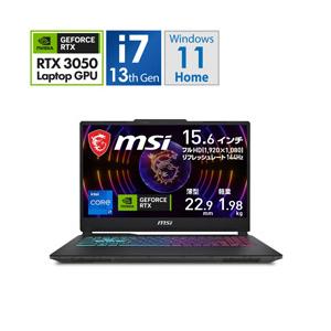 MSI(エムエスアイ) ゲーミングノートパソコン CYBORG 15 A13U ブラック＆スケルトン CYBORG15-A13UCK-4169JP[RTX3050] | MSI