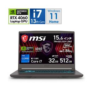 MSI MSI(エムエスアイ) ゲーミングノートパソコン Thin 15 B13V 