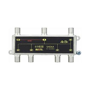 イチネンTASCO 4K8K対応 6分配器 全端子電通型 1個   TA877SH-6T | 