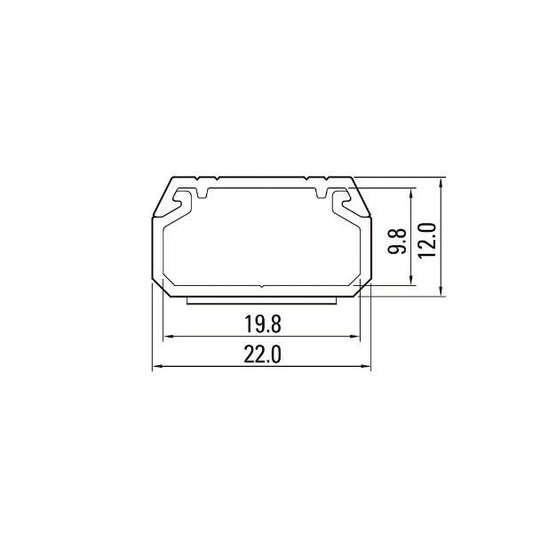 マサル工業 テープ付ニュー・エフモール 2号ホワイト(10本入り) SFTHH22 |  | 02