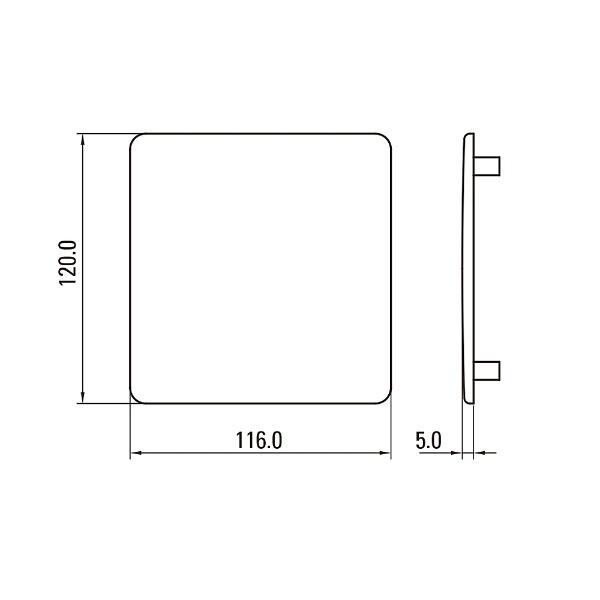 マサル工業 露出ボックス用カバー 2個用 ホワイト SFBC22 |  | 02