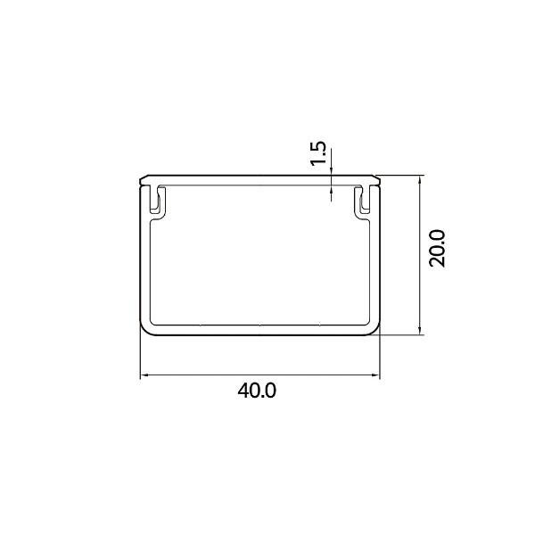 マサル工業 エムケーダクト 0号 ホワイト 1m  BMD02L10 |  | 02