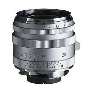 VOIGTLANDER カメラレンズ NOKTON Vintage Line 28mm F1.5 Aspherical Type I  シルバー  ［ライカM /単焦点レンズ］ | 
