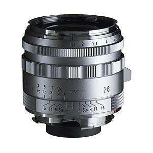 VOIGTLANDER カメラレンズ NOKTON Vintage Line 28mm F1.5 Aspherical Type II  シルバー  ［ライカM /単焦点レンズ］ | 