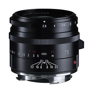 VOIGTLANDER カメラレンズ APO-SKOPAR 75mm F2.8 VM  ブラック  ［ライカM /単焦点レンズ］ [代引不可] | 