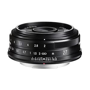 VOIGTLANDER カメラレンズ ULTRON 27mm F2  ブラック  ［FUJIFILM X］ | 
