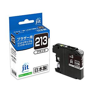 ジット 【リサイクル】[ブラザー： LC213BK] リサイクルインクカートリッジ　（ブラック） JIT-KB213B 【864】 | ジット