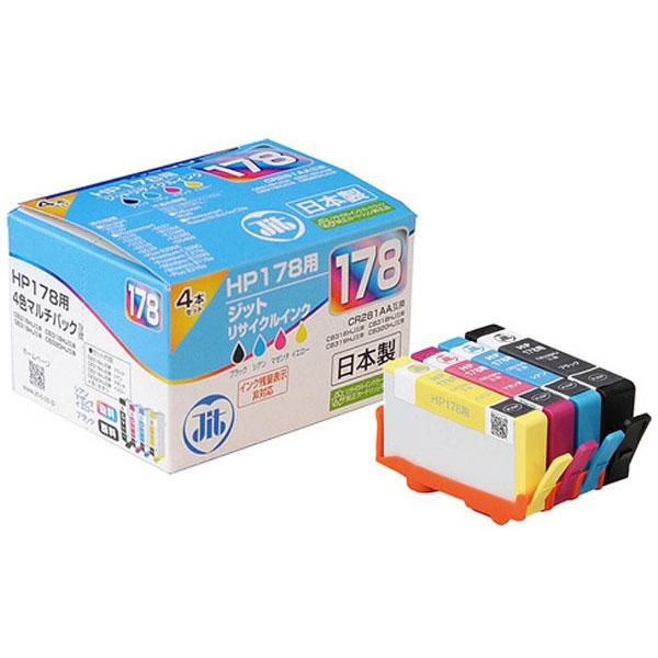 ジット JIT-H1784P リサイクルインクカートリッジ 4色 | ジット | 01