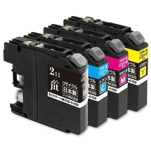ジット JIT-B2114P リサイクルインクカートリッジ 4色セット | ジット | 02