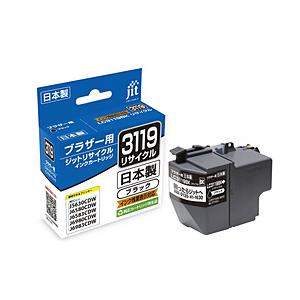 ジット JIT-B3119B 互換リサイクルインクカートリッジ [ブラザー LC3119BK] ブラック | ジット