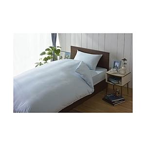 生毛工房 スーピマボックスシーツ ダブルサイズ(綿100％/140×200×28cm/ブルー)　M54-1428-BD-BL | 