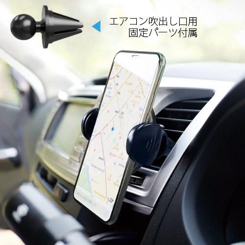 radius(ラディウス) 10W充電対応車載用ワイヤレス充電 PAD RK-PAQ11M 木目調 【iPhoneX/iPhone 8/iPhone 8 Plus/Xperia/Nexus/Galaxy 他】 【852】 | radius | 02