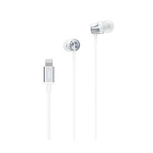 radius(ラディウス) iPhone用 Lightningイヤホン  シルバー HP-NEL11S ［ライトニング端子］ 【sof001】 [振込不可][代引不可] | radius