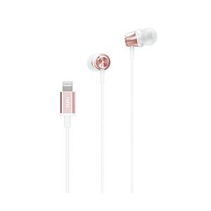 radius(ラディウス) iPhone用 Lightningイヤホン  ピンク HP-NEL11P ［ライトニング端子］ 【864】 | radius
