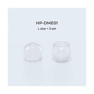 radius(ラディウス) 【スタンダードモデル/クリア】ディープマウントイヤーピース(Lサイズ×3セット)  クリア HP-DME01CL | radius