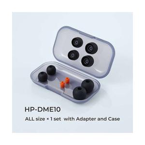 radius(ラディウス) 【スタンダードモデル / ブラック】ディープマウントイヤーピース (ケース付き：XS, S, M, L×各1セット)  ブラック HP-DME10K 【864】 | radius