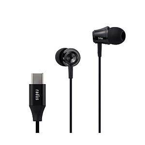 radius(ラディウス) イヤホン カナル型  ブラック HP-NEL11CK ［USB］ | radius