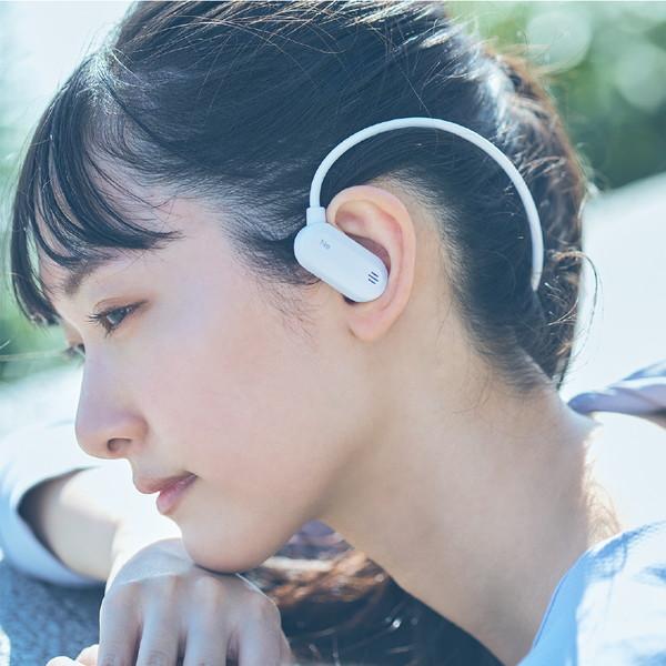 radius(ラディウス) 「ながら聴き」ワイヤレスイヤホン  ブルーグレー HP-H100BTBG ［Bluetooth対応］ 【864】 | radius | 11