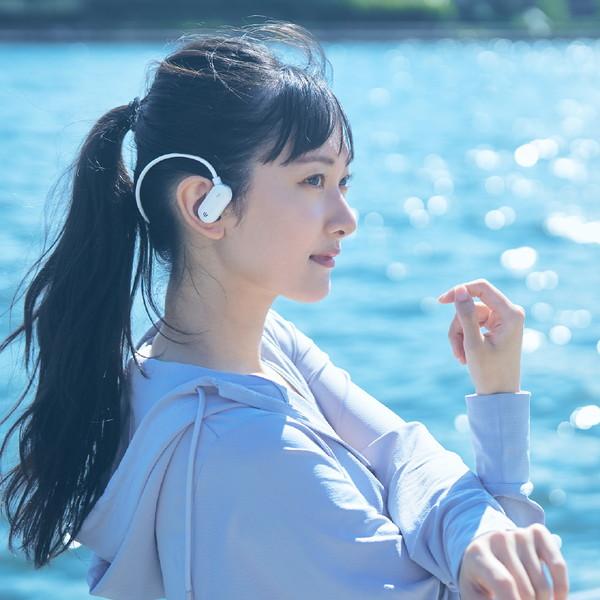 radius(ラディウス) 「ながら聴き」ワイヤレスイヤホン  ブルーグレー HP-H100BTBG ［Bluetooth対応］ 【864】 | radius | 03