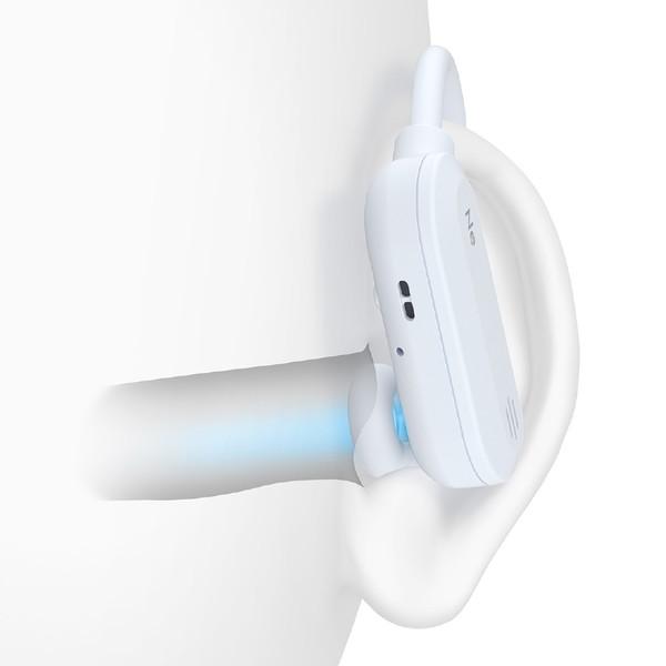 radius(ラディウス) 「ながら聴き」ワイヤレスイヤホン  ブルーグレー HP-H100BTBG ［Bluetooth対応］ 【864】 | radius | 05