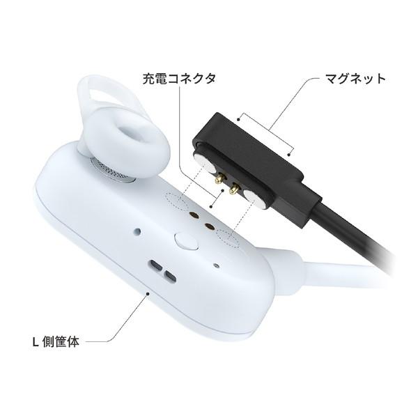 radius(ラディウス) 「ながら聴き」ワイヤレスイヤホン  ブルーグレー HP-H100BTBG ［Bluetooth対応］ 【864】 | radius | 08