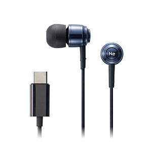 radius(ラディウス) イヤホン カナル型 USB Type-C  ブルー HP-Q10CB ［USB］ 【864】 | radius