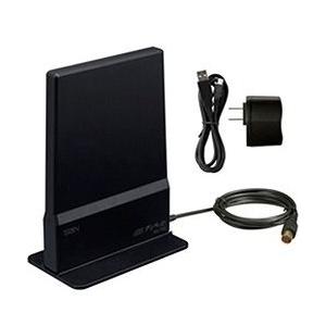 サン電子 UHF室内アンテナ IDA-7CB-SK セミグロスブラック ブースター内蔵【強電界地域用】 | 