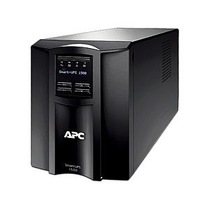 シュナイダーエレクトリック UPS 無停電電源装置 [1500VA /980W] APC Smart-UPS 1500 LCD 100V 5年保証付きモデル ブラック SMT1500J5W | 