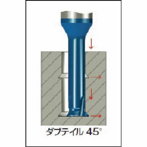 ノガジャパン MC0606C24 A45 NOGA 裏座ぐりミニチャンファー45°刃ダブテイル |  | 01