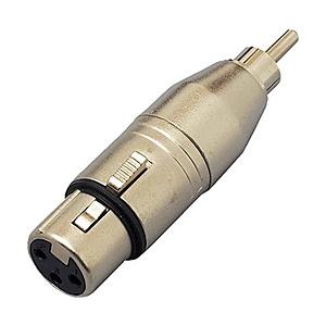 TRUEDYNA 変換プラグ   TDX312  XLR(F)/RCA(M) | 