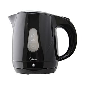 ドリテック 電気ケトル Prom「プロム」（1.0L）  ブラック PO-160BK ［1.0L］ | ドリテック