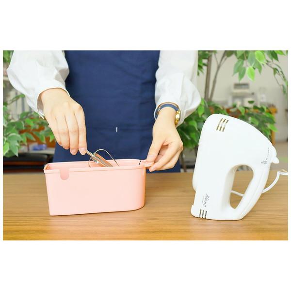 ドリテック ハンドミキサー コンパクト収納ケース付き ピンク HM-711PK 【864】 | ドリテック | 04