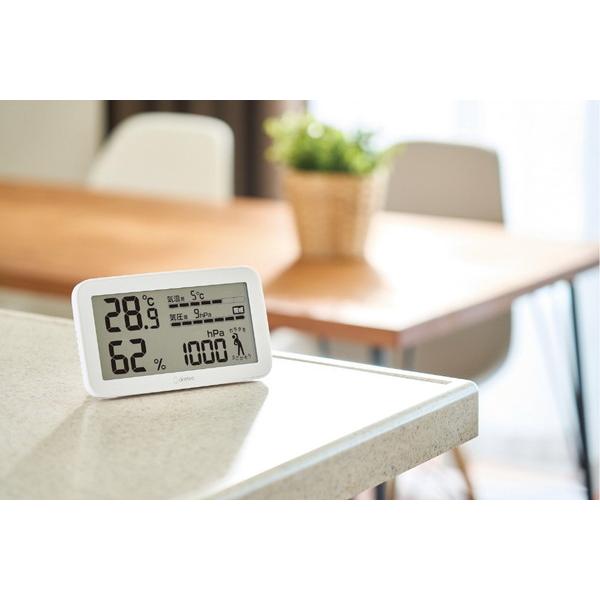 ドリテック 気圧や気温の変化が気になる方に　気圧がわかる温湿度計 「天気deミカタ」   O-707WT ［デジタル］ 【864】 | ドリテック | 01