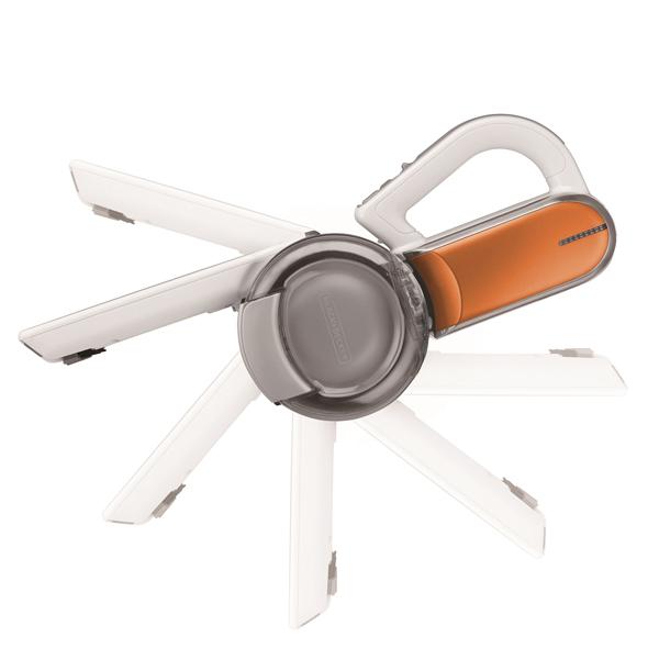 ブラック＆デッカー ハンディクリーナー リチウムピボット シャンパン/オレンジ BDH1020OAC サイクロン式 /コードレス | ブラック＆デッカー | 02