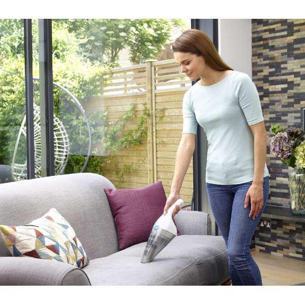 ブラック＆デッカー ハンディクリーナーリチウムダストバスター NVC115JLW [紙パックレス式 /コードレス] [振込不可] | ブラック＆デッカー | 04