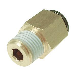 千代田通商 12-02M チヨダ フジメイルコネクター(金属) 12mm・R1/4 | 