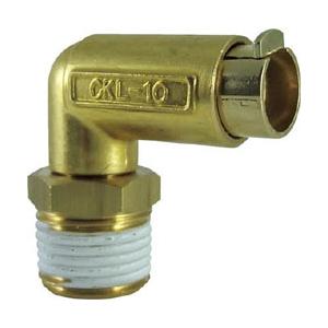 千代田通商 CKL-10-04H チヨダ タッチコネクターエルボコネクターHタイプ(金属) | 