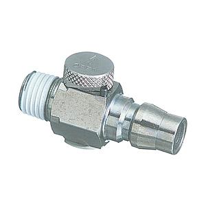 千代田通商 流量調整弁付カップリングプラグ R1／4 FRP02 | 