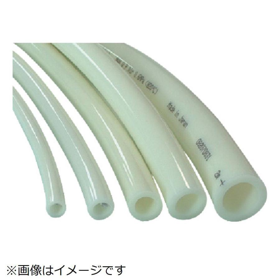 千代田通商 チヨダ　ポリウレタンホース　白８×１２ｍｍ／１００ｍ | 