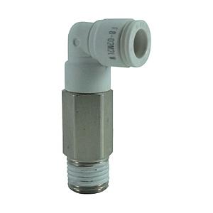 千代田通商 F8-02M2LW チヨダ ファイブロングメイルエルボ W(白)8mm・R1/4 | 