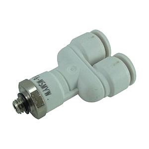 千代田通商 F6-M5MYW チヨダ ファイブメイルブランチワイ W(白)6mm・M5X0.8 | 