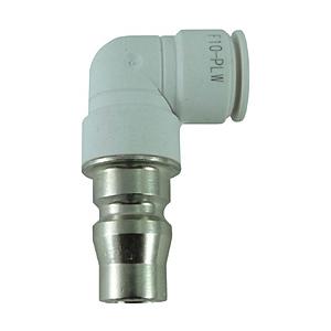 千代田通商 F10-PLW チヨダ ファイブ内蔵エルボプラグ W(白) 10mm | 